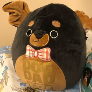 Squishmallow Custom Dog Dad 7” NWT